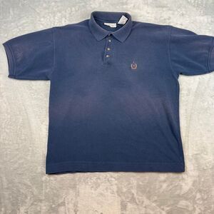 Bugle-boy Men's Navy and Blue Polo-shirts